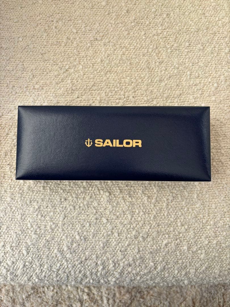 【新品・未使用】セーラー万年筆 名月 中細 SAILORホワイト 名入り