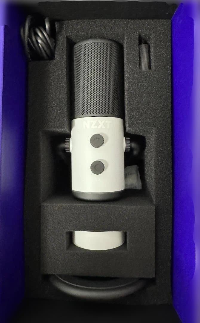 NZXT CAPSULE コンデンサーマイク白 AP-WUMIC-W1