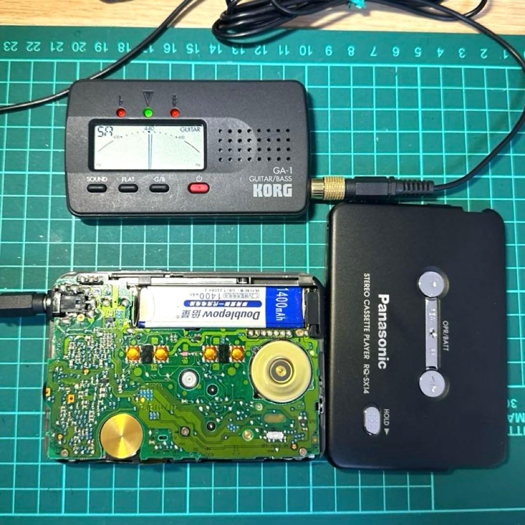 【極美DE修復品】Panasonic カセットプレーヤー RQ-SX15