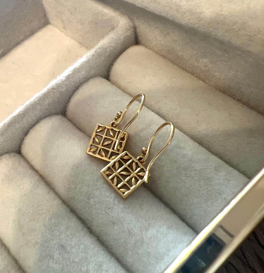 ete k18 ダイヤモンドピアス