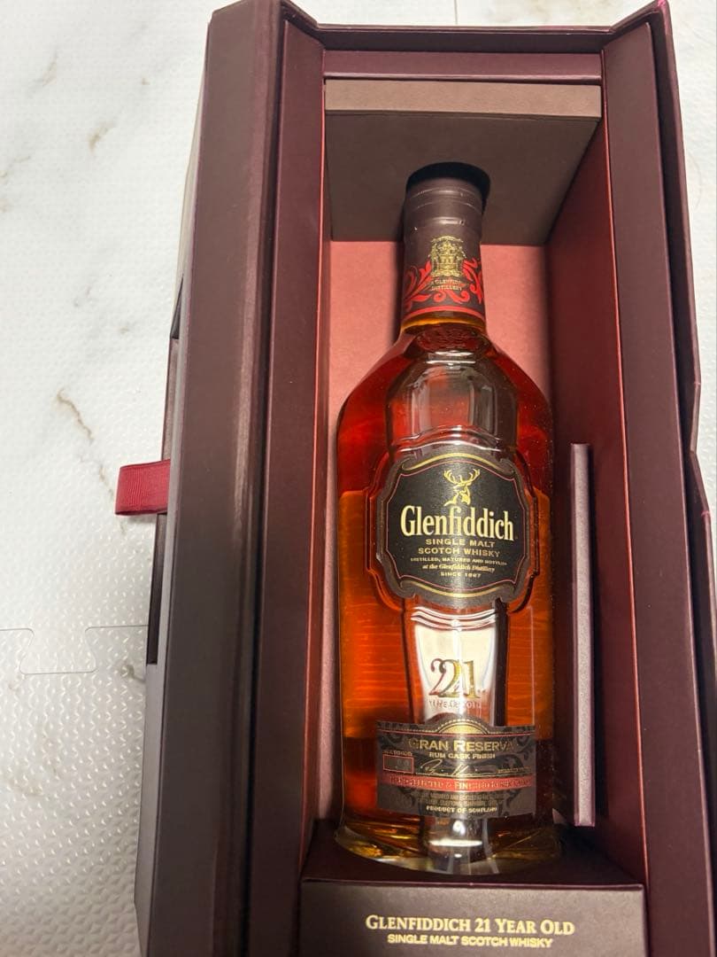 グレンフィディック21年 グランレゼルヴァ 新品未開封