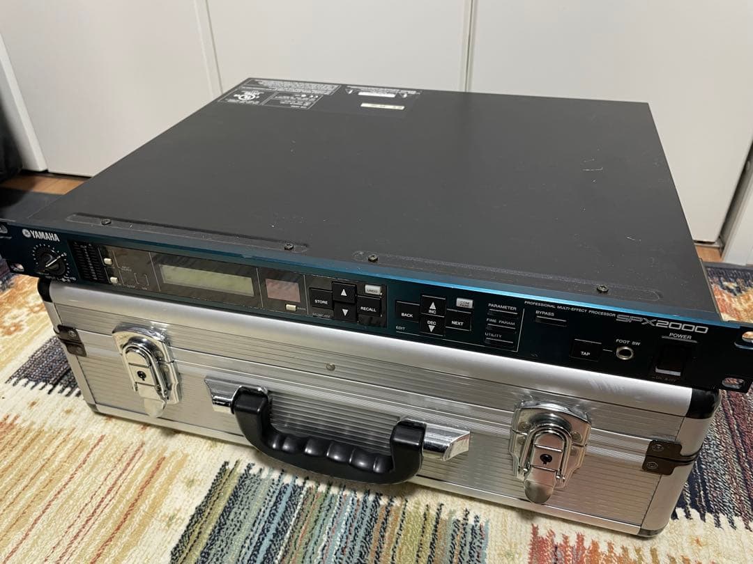 Yamaha SPX2000 マルチエフェクター　動作不明