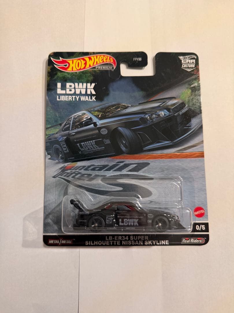 d*9様 ホットウィール LBWK LB-ER34 スーパーシルエット スカイラ