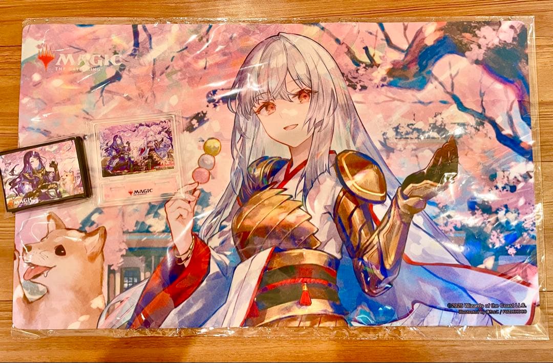 MTG 放浪皇のお花見キャンペーン 放浪皇Ver. プレイマット スリーブ等