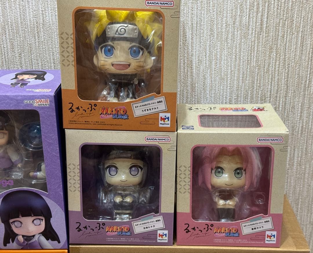NARUTO るかっぷ　ちみメガ　ねんどろいど　ナルト　カカシ　ヒナタ　イタチ他