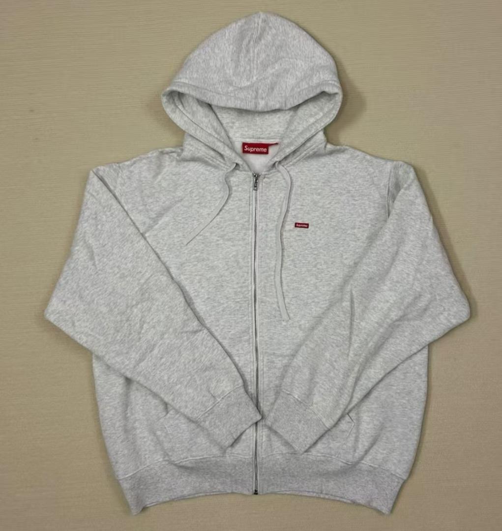 Supreme スモールボックスロゴ ジップアップ フーディー