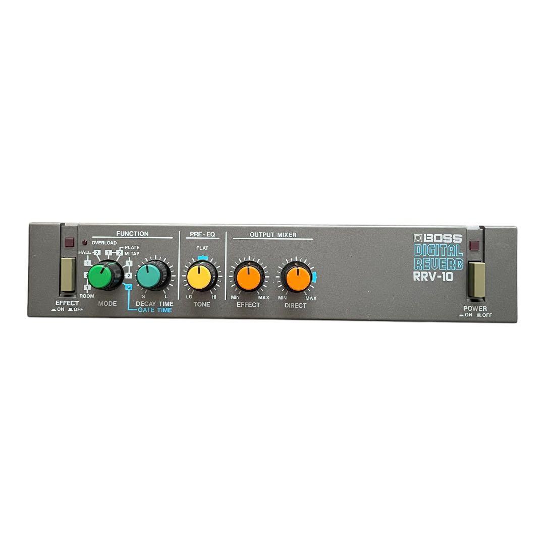BOSS RRVー10 デジタルリバーブ　正規電源付き　美品　貴重
