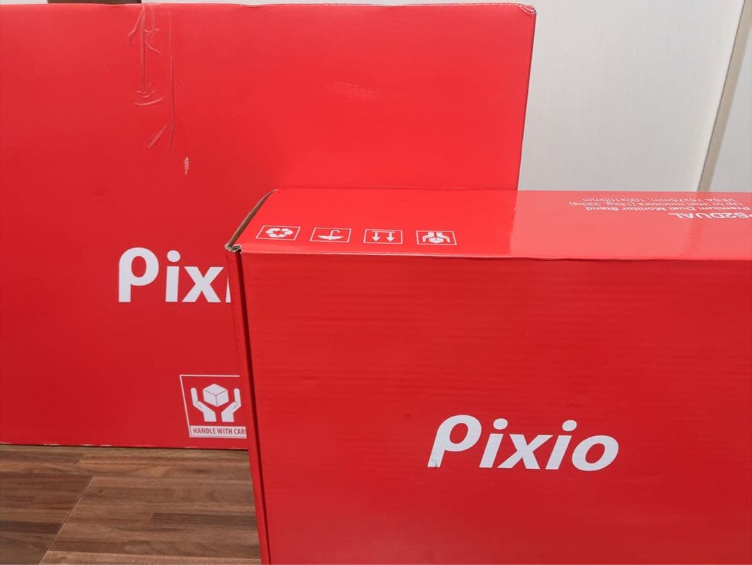 Y*i様 Pixio ゲーミング液晶ディスプレイ デュアルモニターアームセット