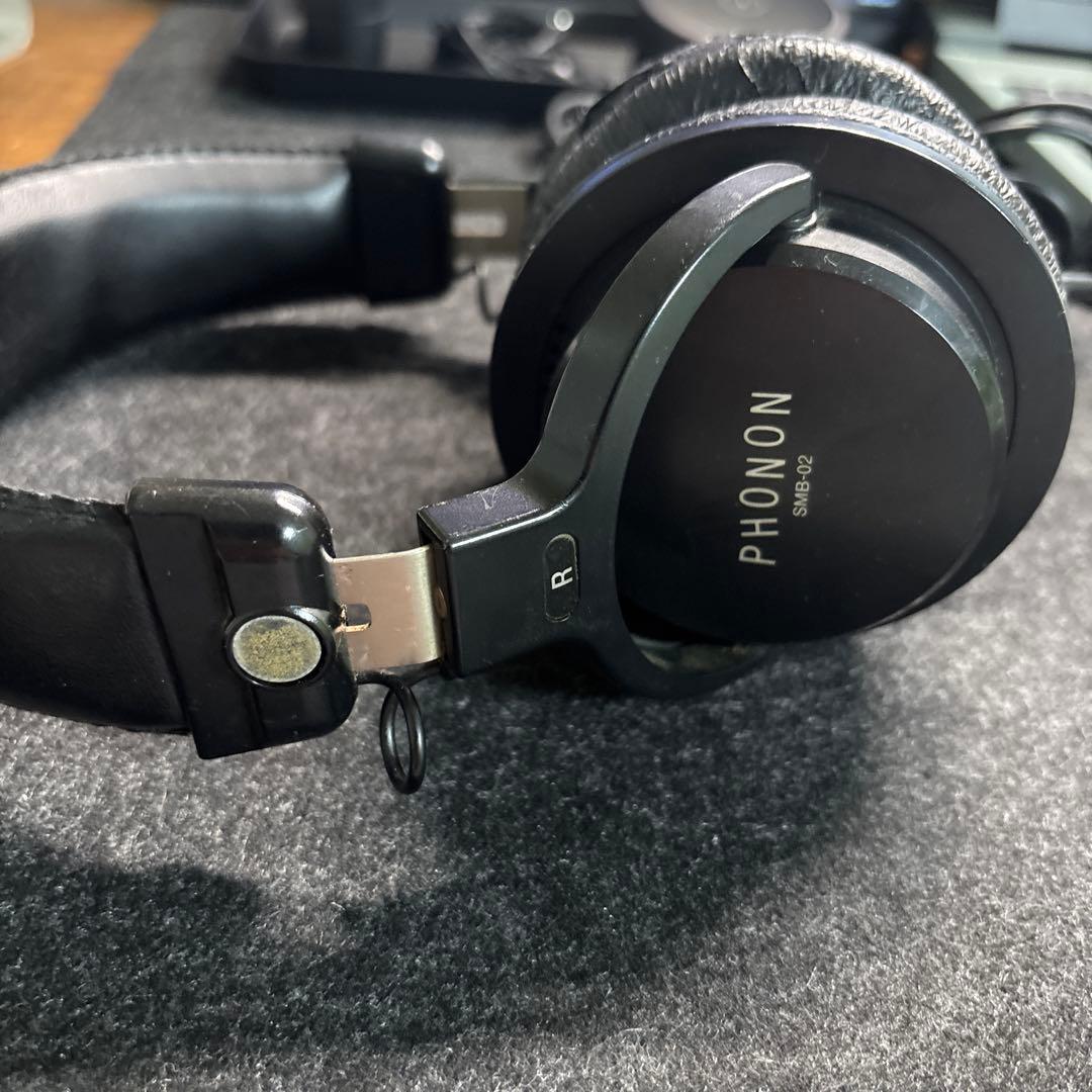 PHONON SMB-02 モニターヘッドホン 有線 密閉型 スタジオモニター