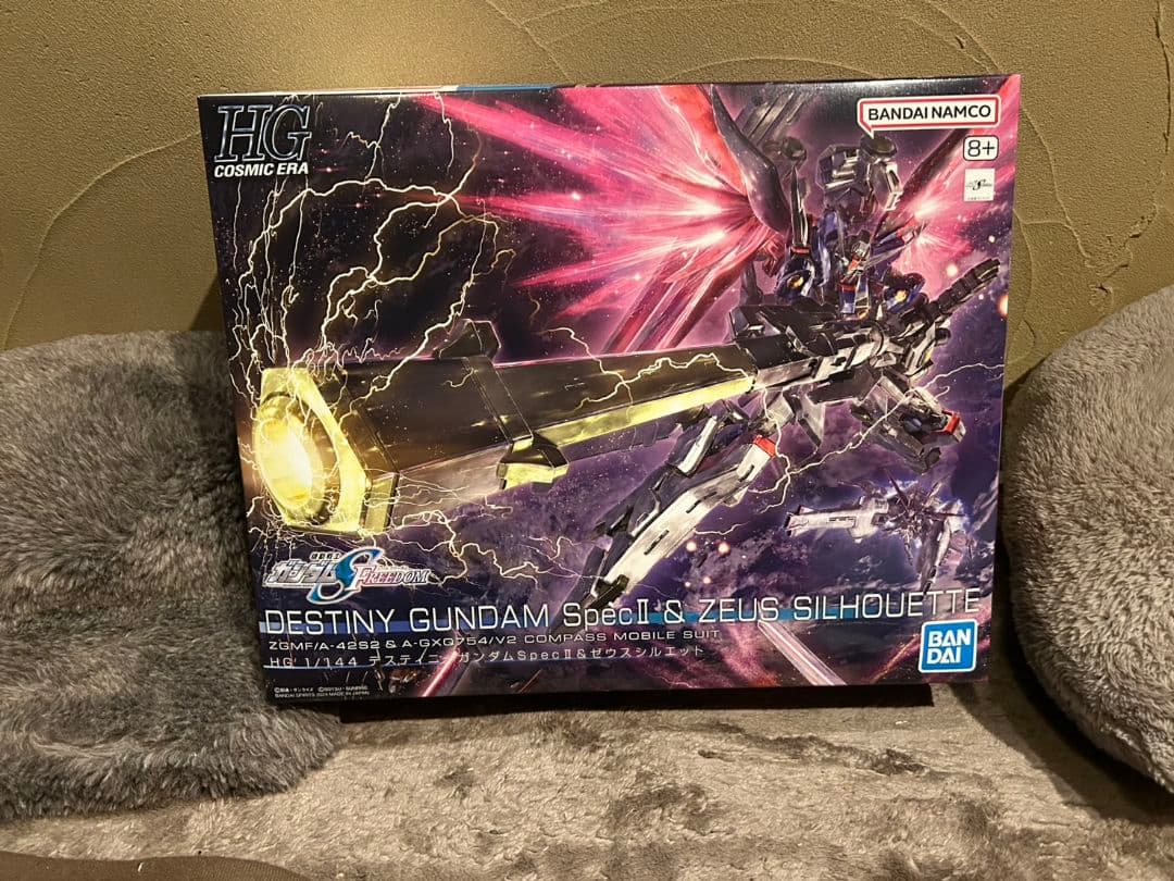 HG デスティニーガンダムspecⅱ ゼウスシルエット