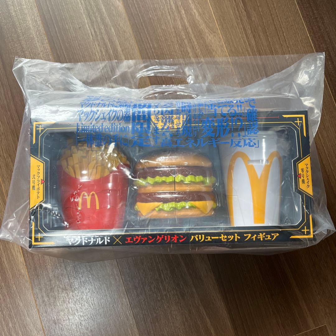 マクドナルド✖️エヴァンゲリオン　フィギアセット