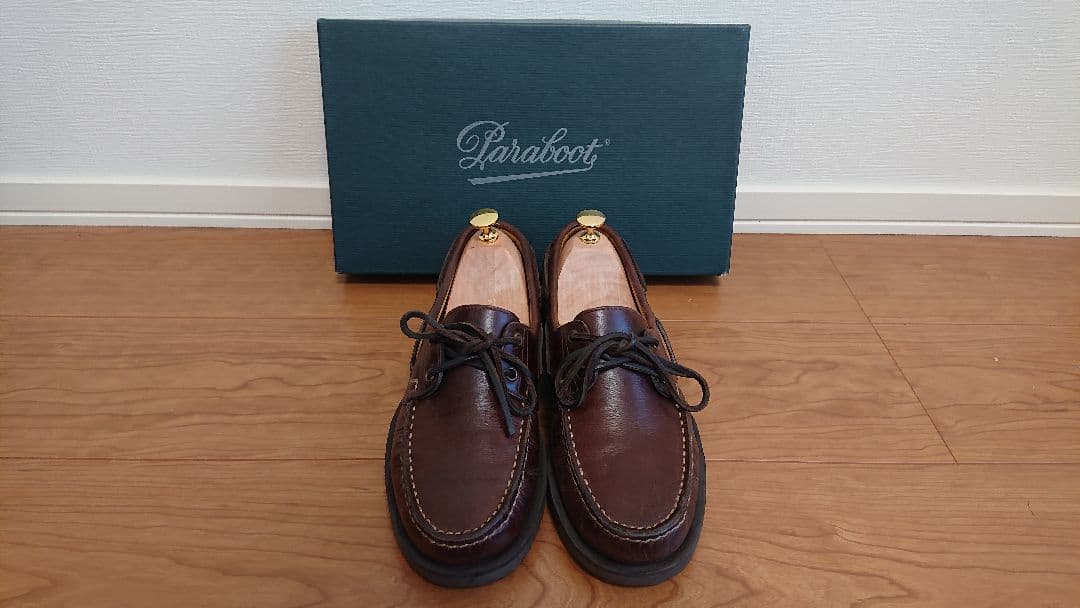 John Paraboot ブラウン デッキシューズ MALO 6.5