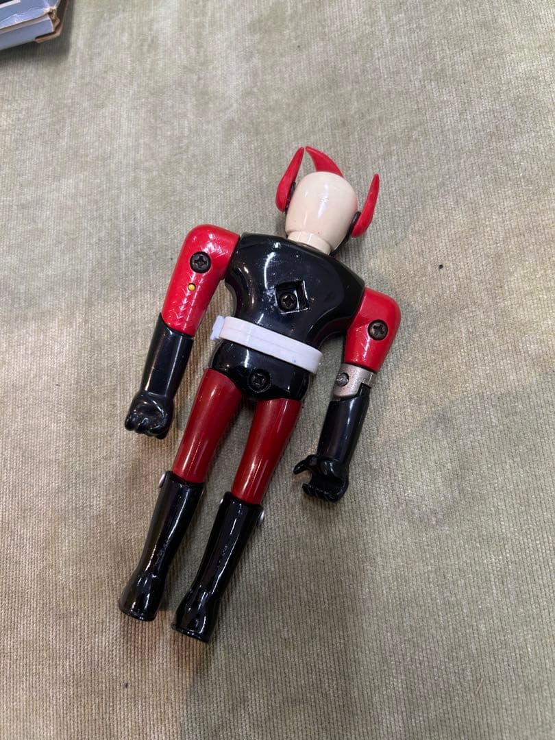 ポピー超合金　忍者キャプター７　火忍　GA-55　７０年代当時物