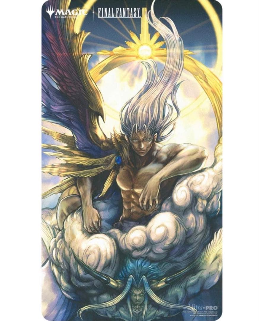 【新品】MTG×FF威名のソルジャー、セフィロス ウルトラプロ 両面プレイマット