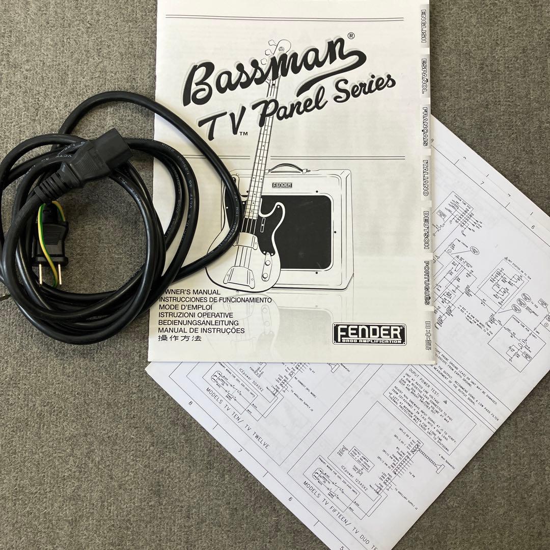 麻*様 Fender/Bassman/TVt.welve/ベースアンプ/ツイード