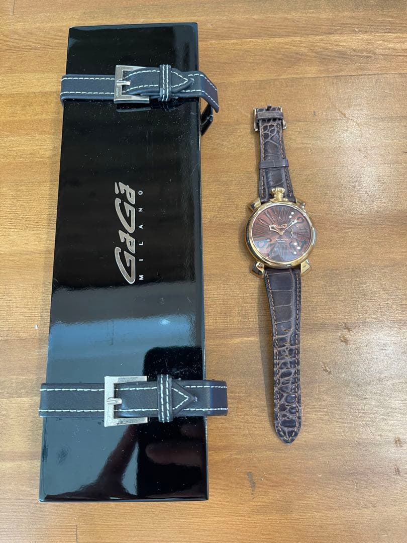 GaGa MILANO ガガミラノ MANUALE46 ゴールド 508501
