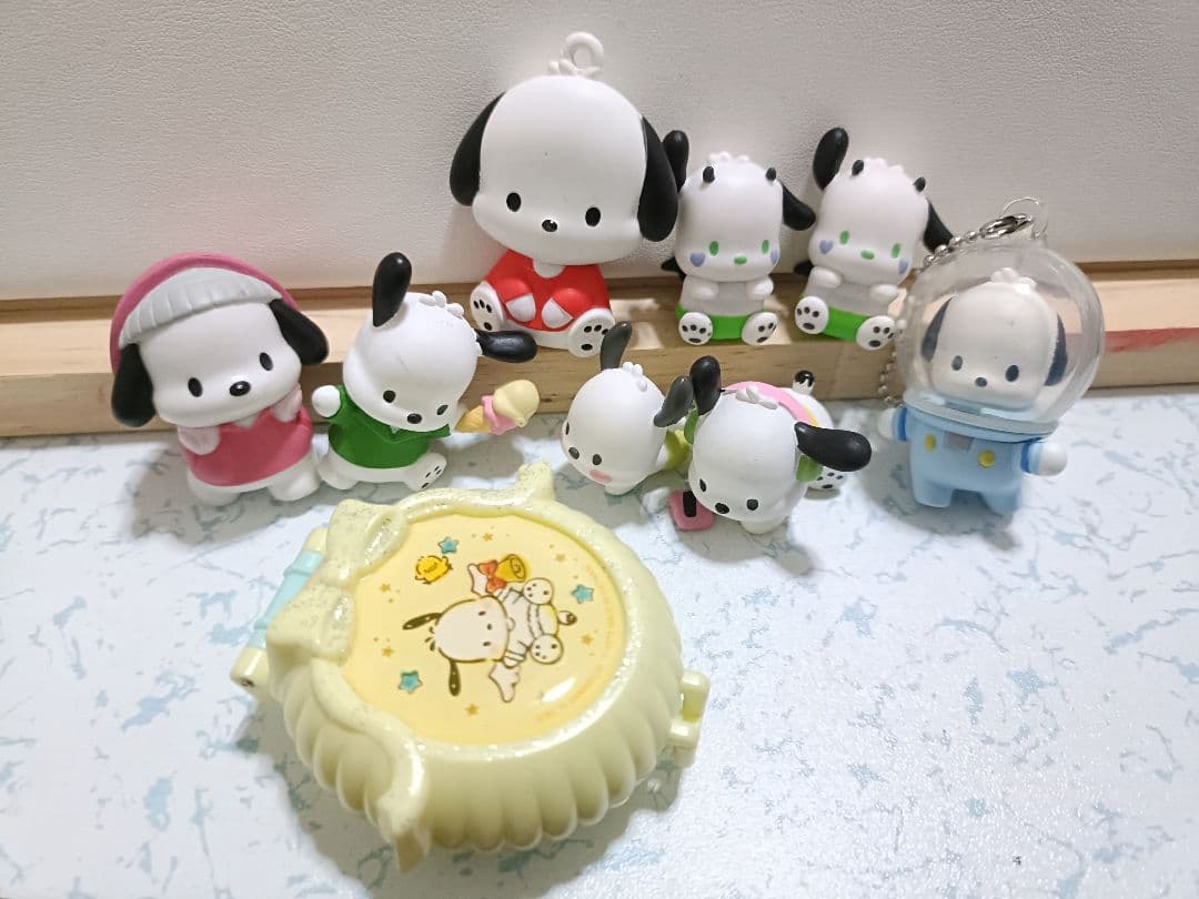 ポチャッコ まとめ売り フィギュア サンリオ sanrio キーホルダー 鏡