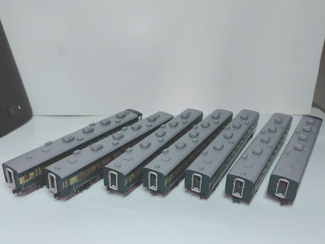 現状品 TOMIX 14系700番台 サロンカーなにわ 旧塗装7両セット