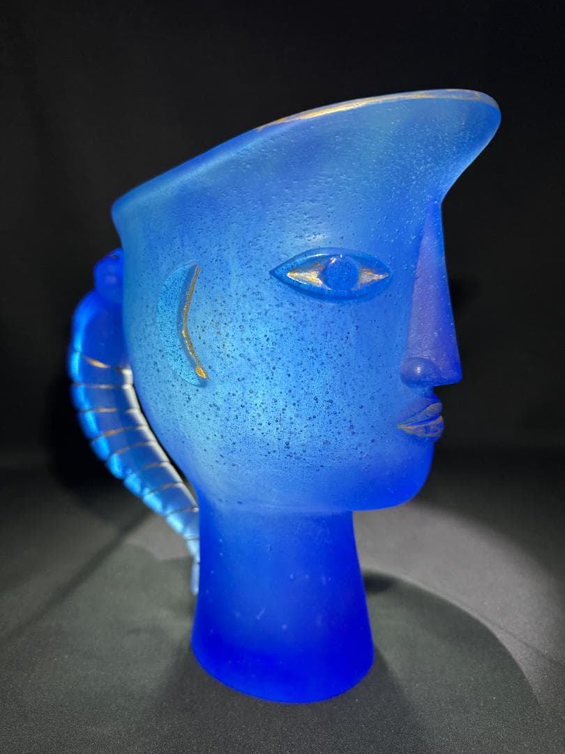 【工芸品】ジャン・コクトー＆ドーム社『La Reine Ino』 ピッチャー