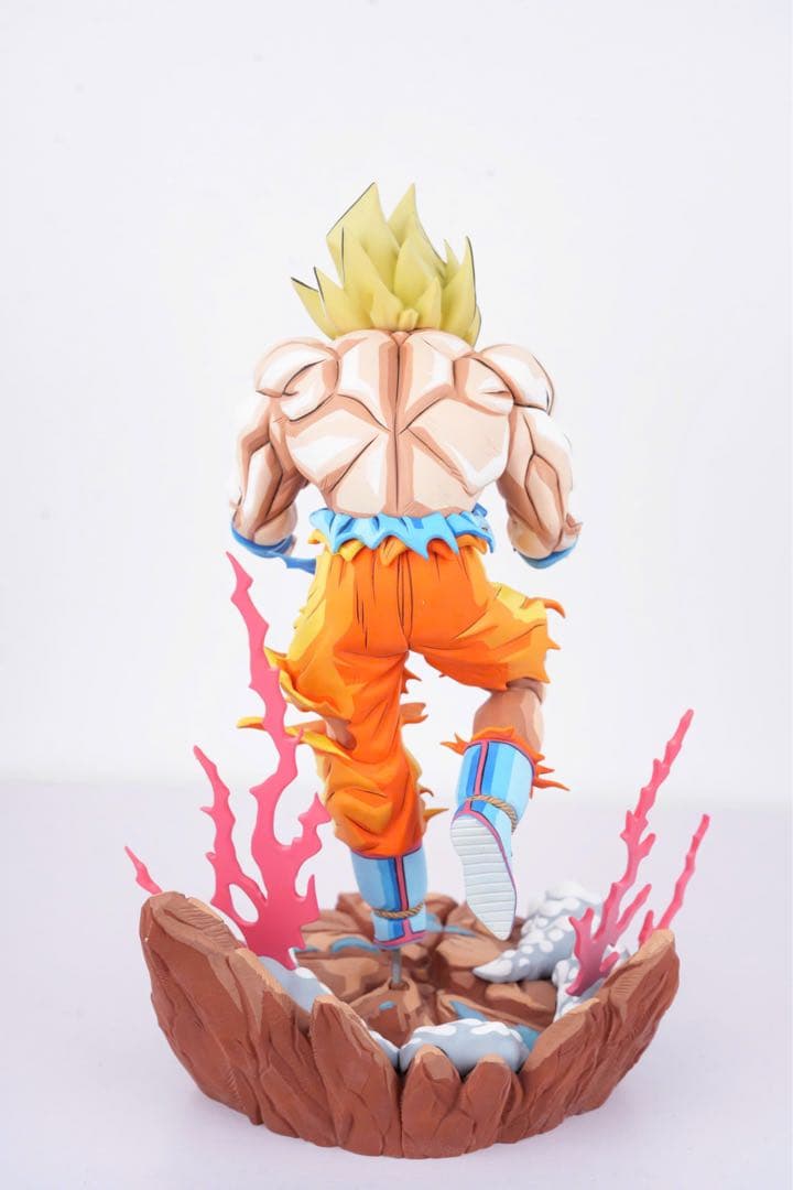 超サイヤ人 孫悟空 二次元彩色ペイント「すべての終わり」ドラゴンボールフィギュア