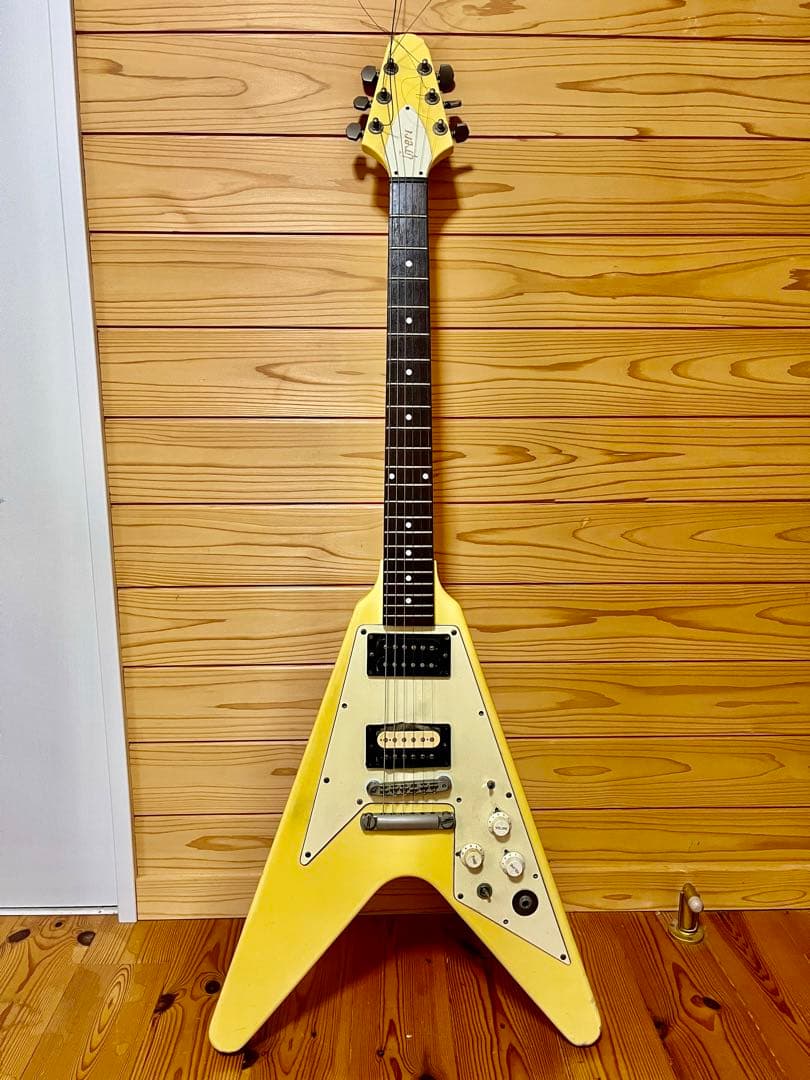 【送込】Grecoグレコ フライングV ジャパンビンテージ セイモアダンカン換装