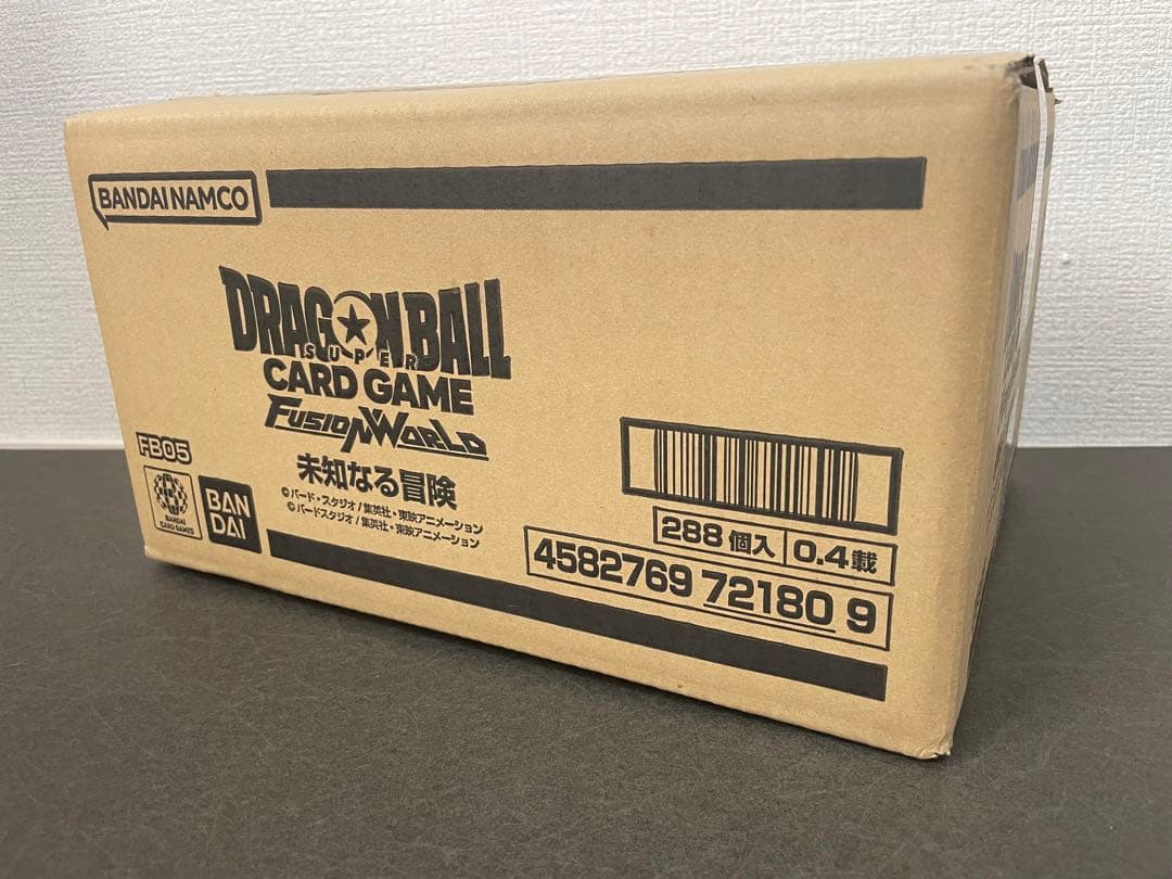 ドラゴンボール　フュージョンワールド 未知なる冒険 カートン 1箱(12BOX)