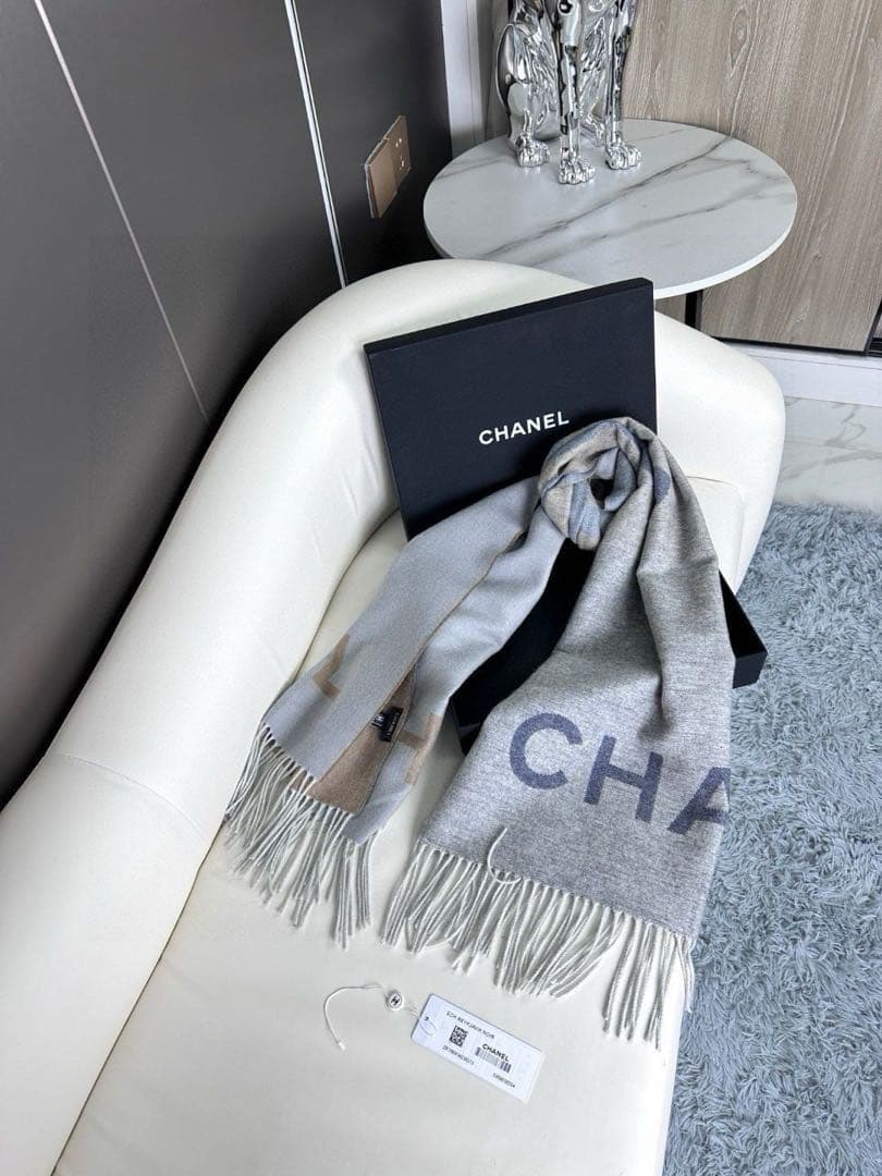 CHANEL マフラー 70×180cm