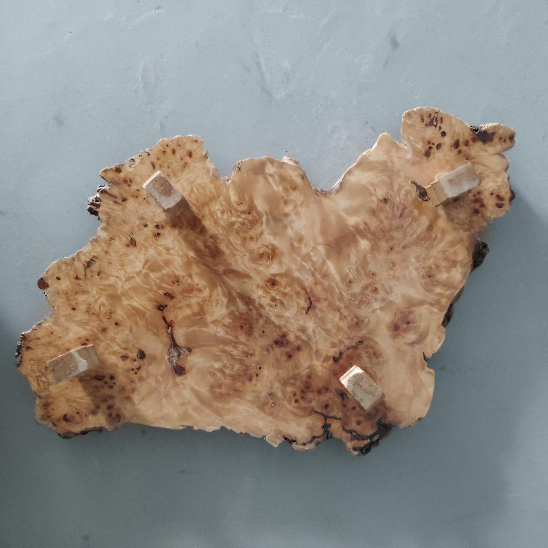 天然木一枚板 瘤台 花台 盆栽台 置き台 飾り台 こぶ 侘び寂び