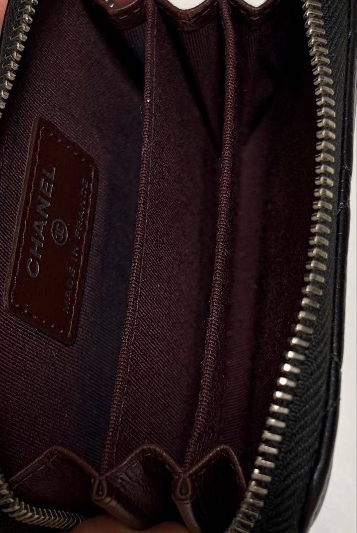 CHANEL シャネル ケース 財布 ブラック 小銭入れ