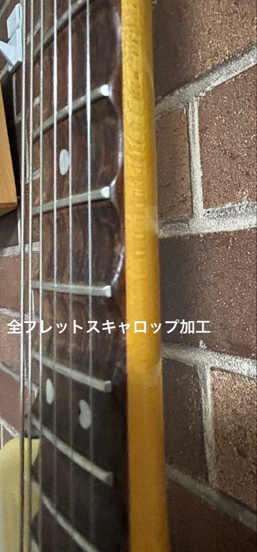 hibiki様　　　スクワイヤーFSR Vibe Mustangスキャロップ加工