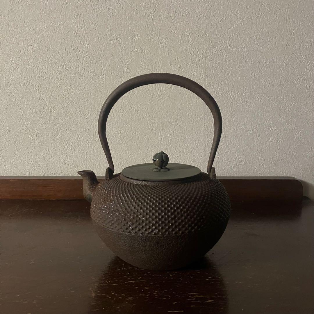 龍文堂 小霰 鉄瓶