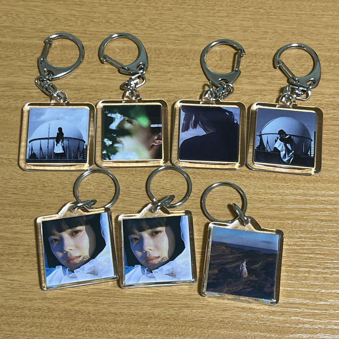 カネコアヤノ アクリルキーホルダーライブグッズ 7点セット