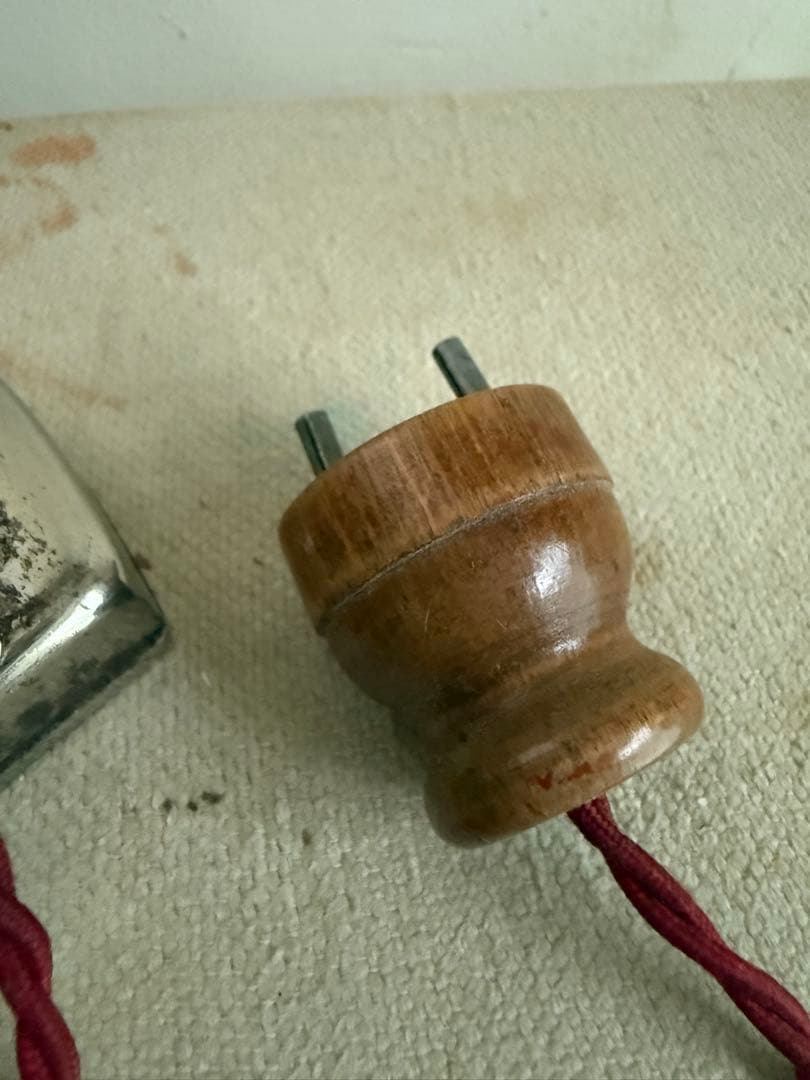 アンティーク おままごと アイロン台 セット ミニアイロン 洗濯ばさみ　フランス