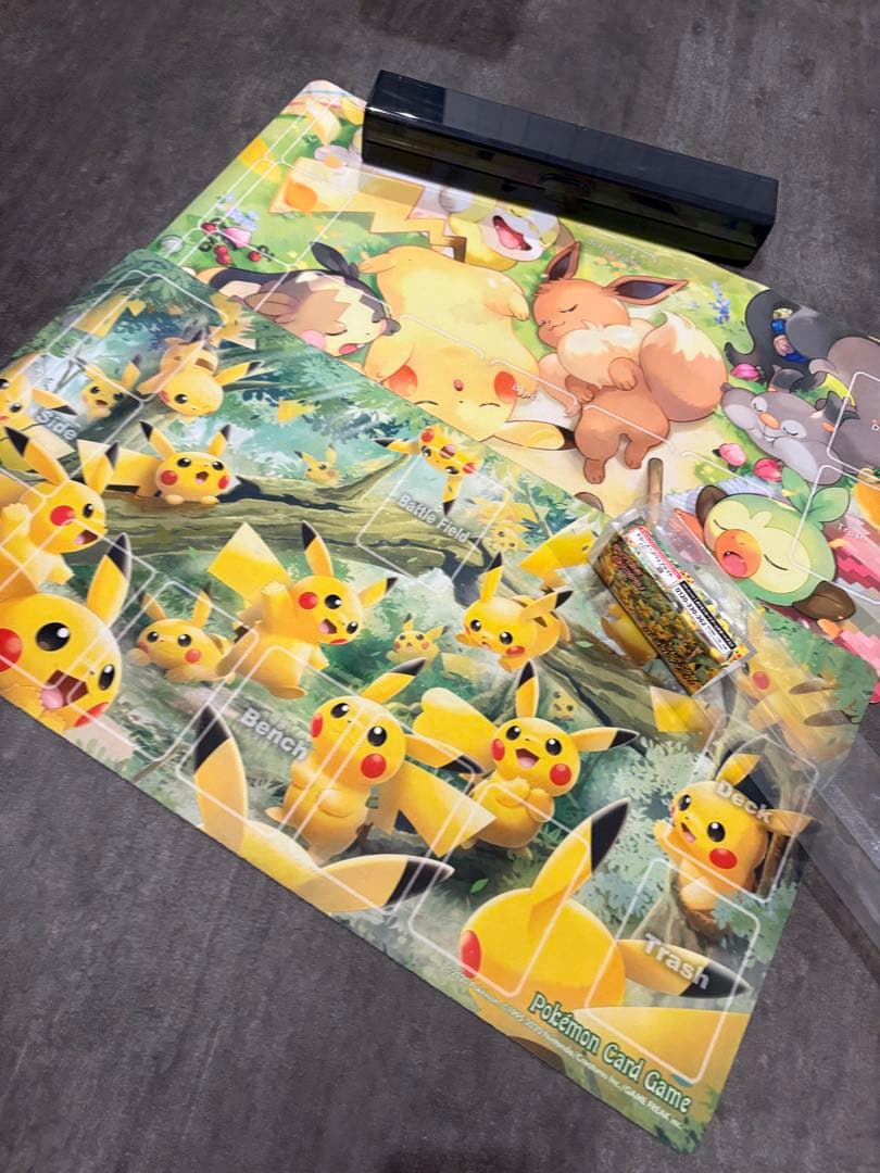 【汎用】ポケモンカードゲーム引退品約2000枚まとめ売りサプライ品等おまけ付き