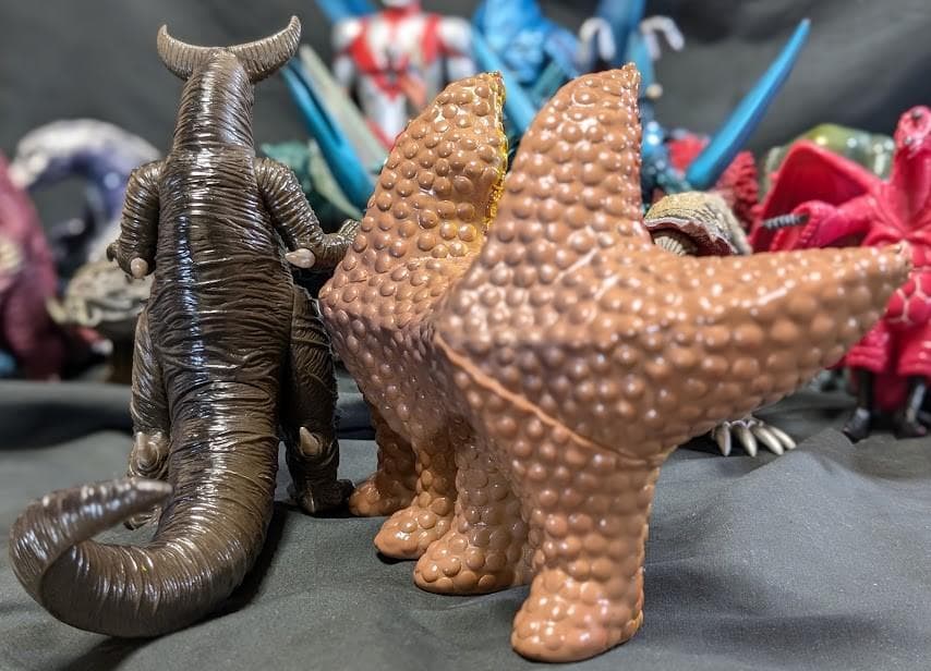 ウルトラマンパワード＆登場怪獣・宇宙人（バンダイ）ソフビコンプリート18体＋２