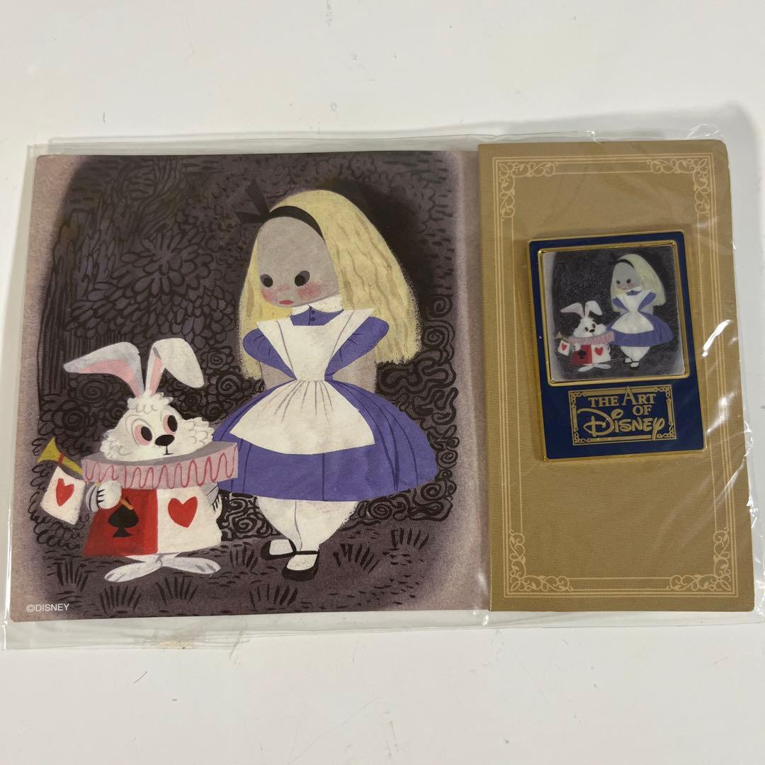 ディズニー　アート展　ピンバッジ　 ふしぎの国のアリス②