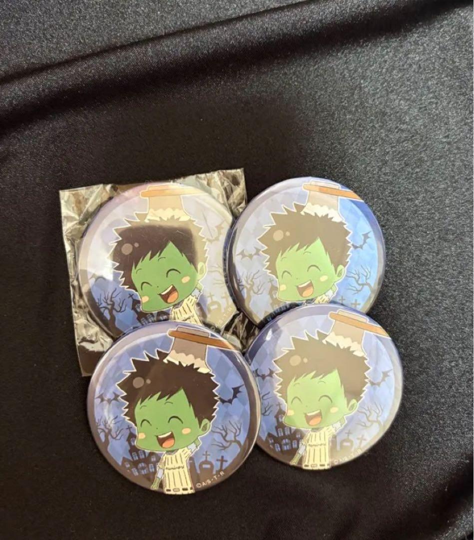 山本武　家庭教師ヒットマンREBORN　缶バッジ×4