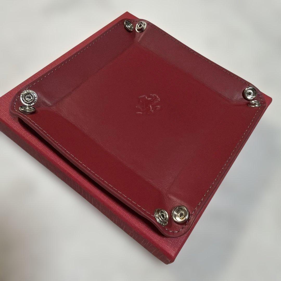 フェラーリ オフィシャル ノヴェルティ レザートレイ ボストンバッグ