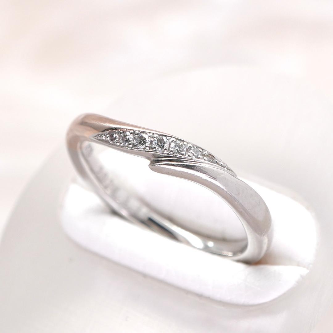 ★I-PRIMO★ ダイヤモンド 結婚指輪 K18 Pt950 コンビ