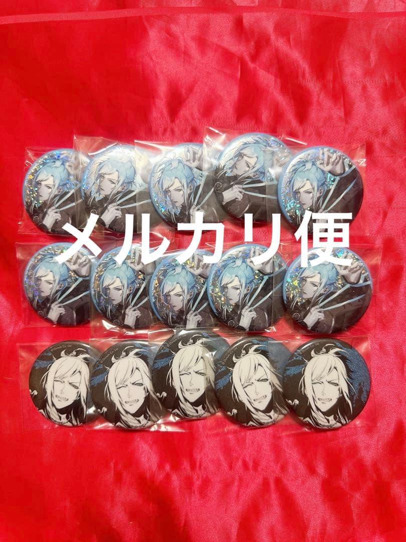 晶 缶バッジ
