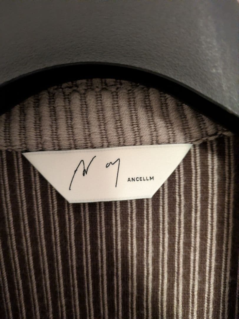 ジャケット・アウター ANCELLM WOOL CORDUROY WORK SHIRT JACKET