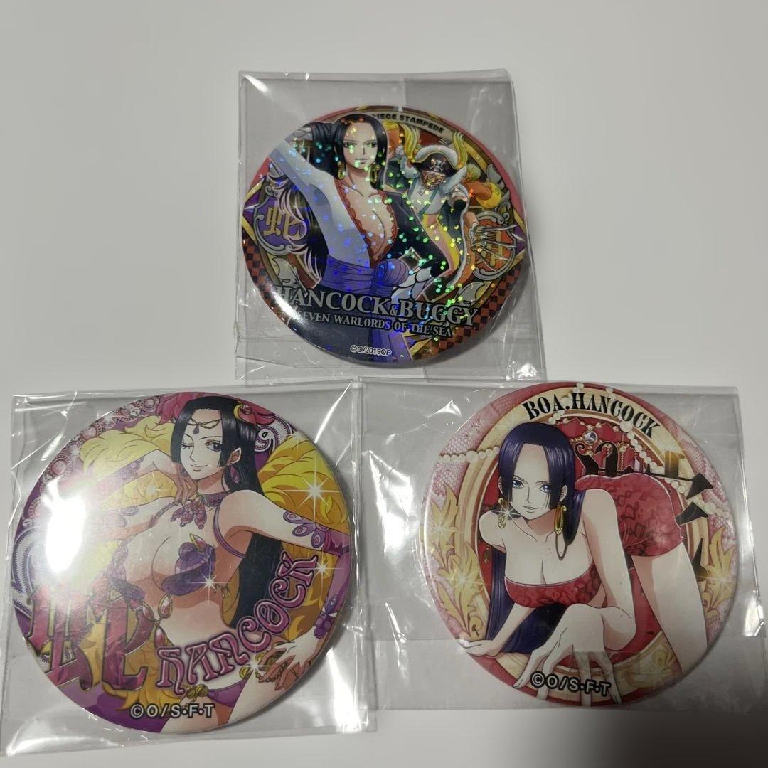 ボア・ハンコック 缶バッジまとめ売り。 BEASTスタンピードMATSURI祭り