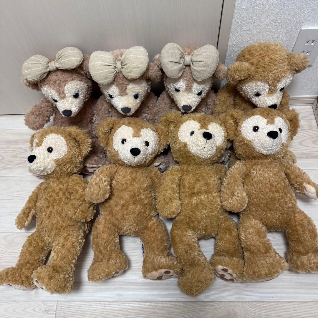 ダッフィー シェリーメイ ぬいぐるみ 8体セット