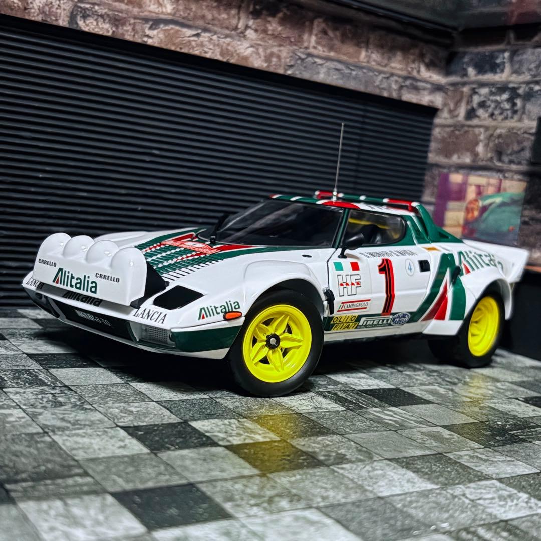 カスタム品 1/18 京商 ランチア ストラトス HF 1977 後期改修版