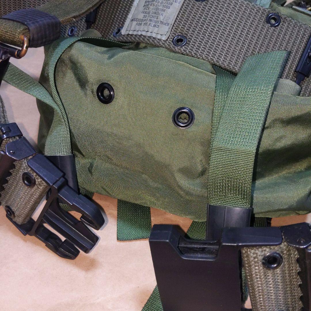 アメリカ軍LC−2装備 ベルト/サスペンダー/フィールドパック 放出良品