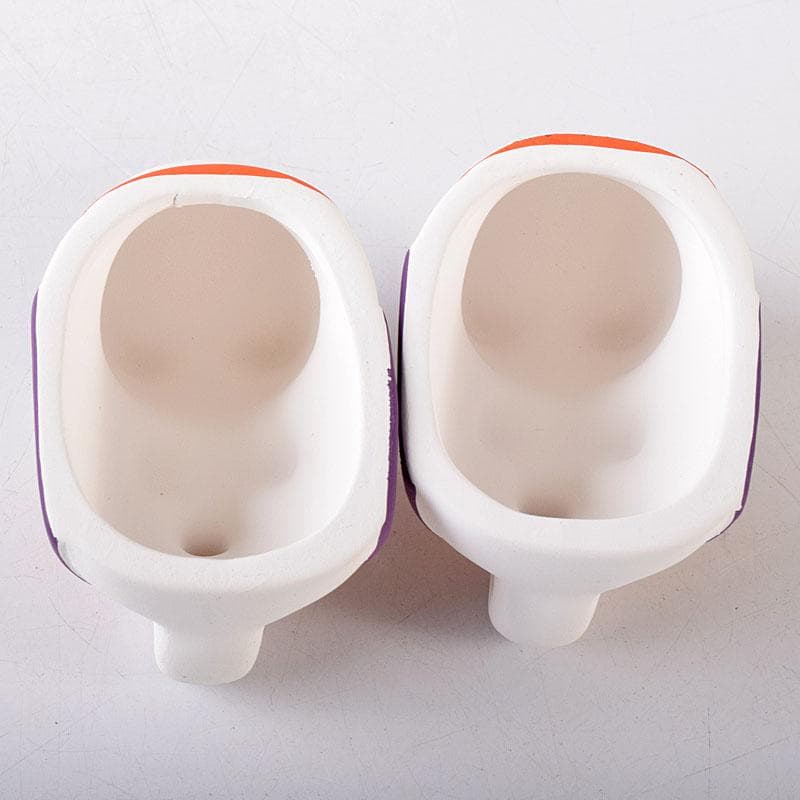 茶道具　京焼　白駒犬　干支香合　縁起物　在銘　2点まとめて　V　8167