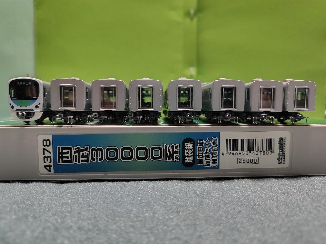 GREENMAX4378西武30000系池袋線基本8両セット【動力換装その他改】