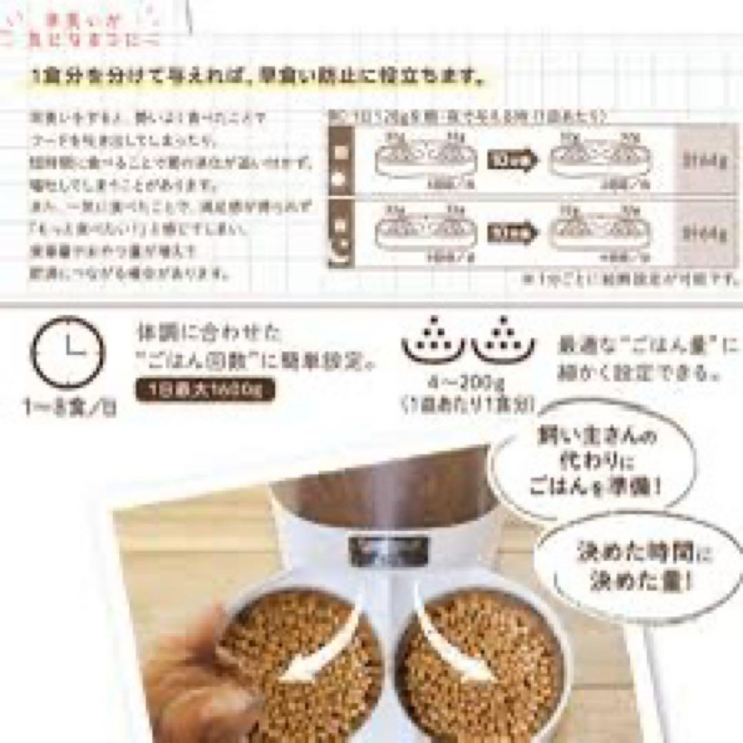 新品特価品　自動給餌器ツイン　ドギーマン　犬猫　キャティーマン