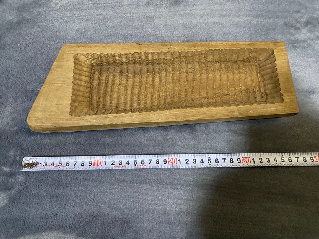 我谷盆 栗材 8