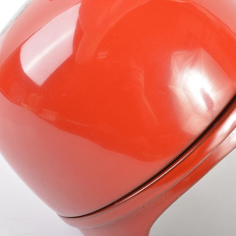 茶道具　朱塗　花蒔絵　香合　書付箱　M　R6923